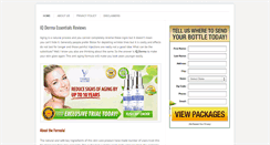 Desktop Screenshot of iqdermaessentials.com
